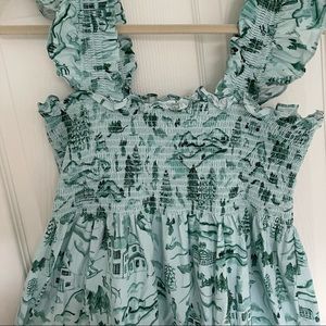 Hill House Winter Toile Nap Dress